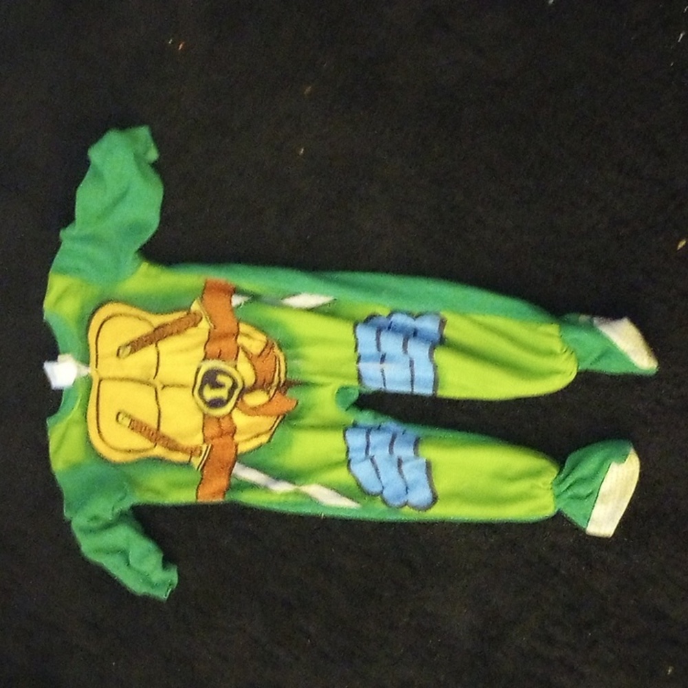 Vtg nickelodeon ninja turtle jumpsuit 2t